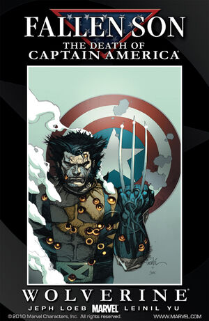 cover Fallen Son: The death of Captain America #1